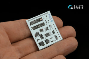 Quinta Studio QD48305 AV-8B Early 3D-Printed &amp;amp; coloured Interior on decal paper (Hasegawa) 1/48 – imagen 3