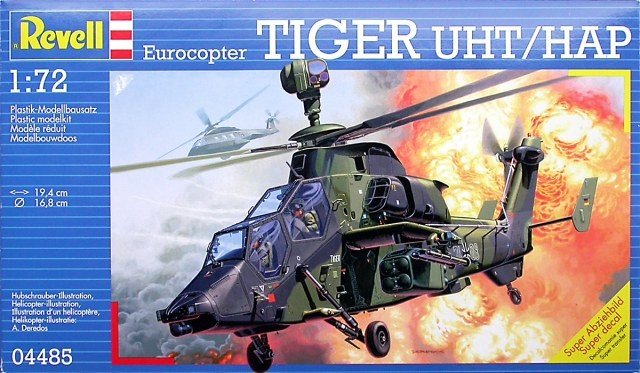 Revell 04485 Eurocopter Tiger UHT / HAP 1/72