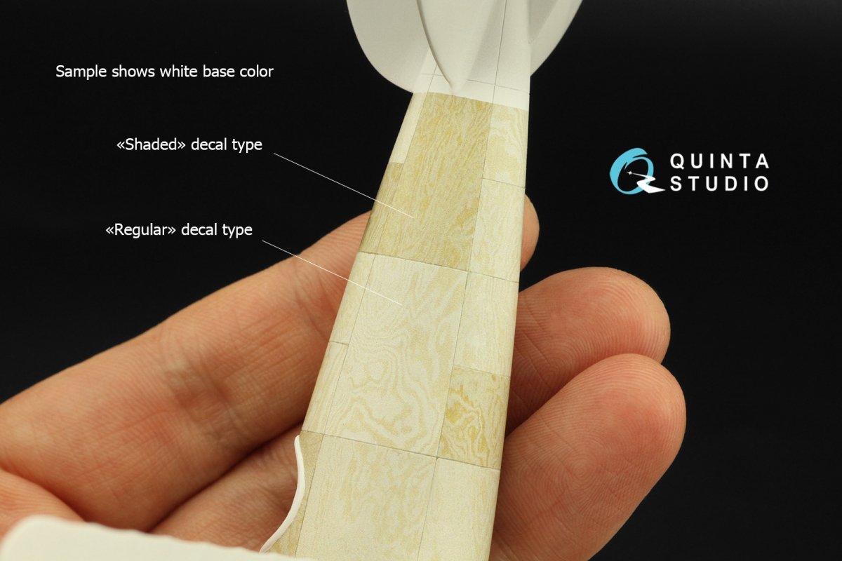Quinta Studio QL48004 Light plywood, shaded 1/48 – immagine 6