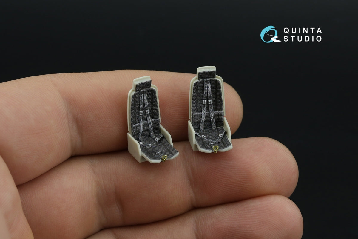 Quinta Studio QD+48535 AH-1Z Zulu Cobra/Viper 3D-Printed &amp;amp; coloured Interior on decal paper (KittyHawk) (with 3D-printed resin parts) 1/48 – Bild 11