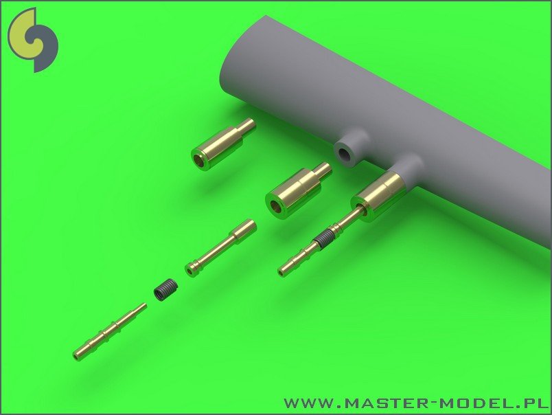 Master AM-48-095 Fairey Firefly - Hispano 20mm cannons with uncovered barrels 1/48 – imagen 2