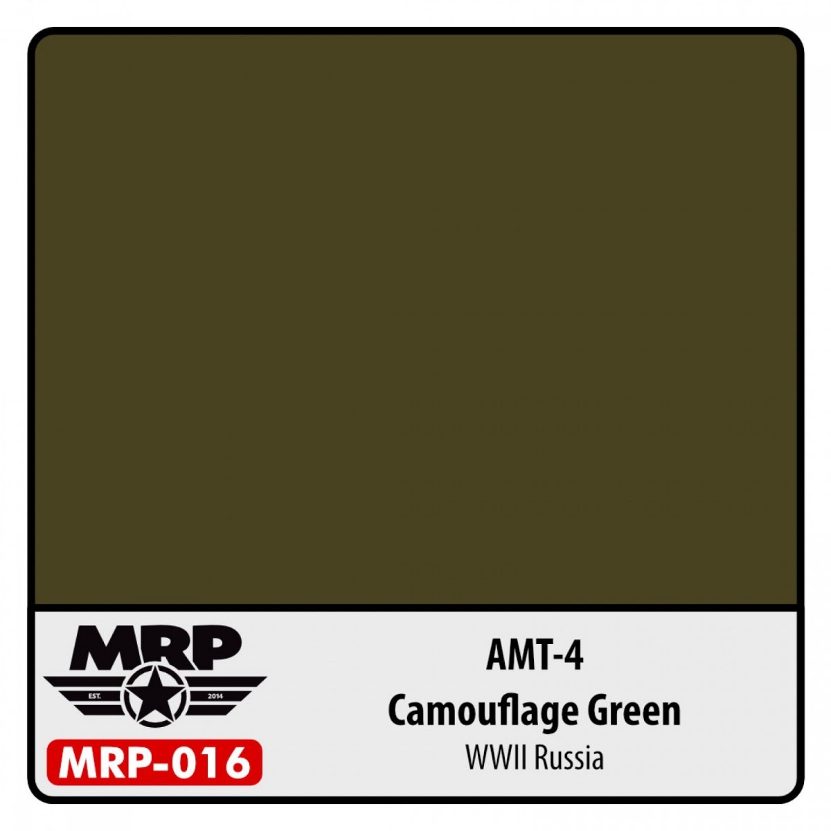 Peinture MR. Paint MRP-016 AMT-4 Camouflage Vert Seconde Guerre mondiale Russie 30 ml