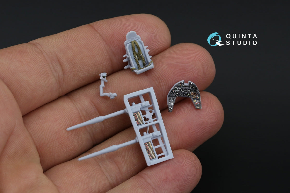 Intérieur coloré imprimé en 3D sur papier décalcomanie Quinta Studio QD72154 Typhoon Mk.1B Late (Airfix) 1/72 – image 9