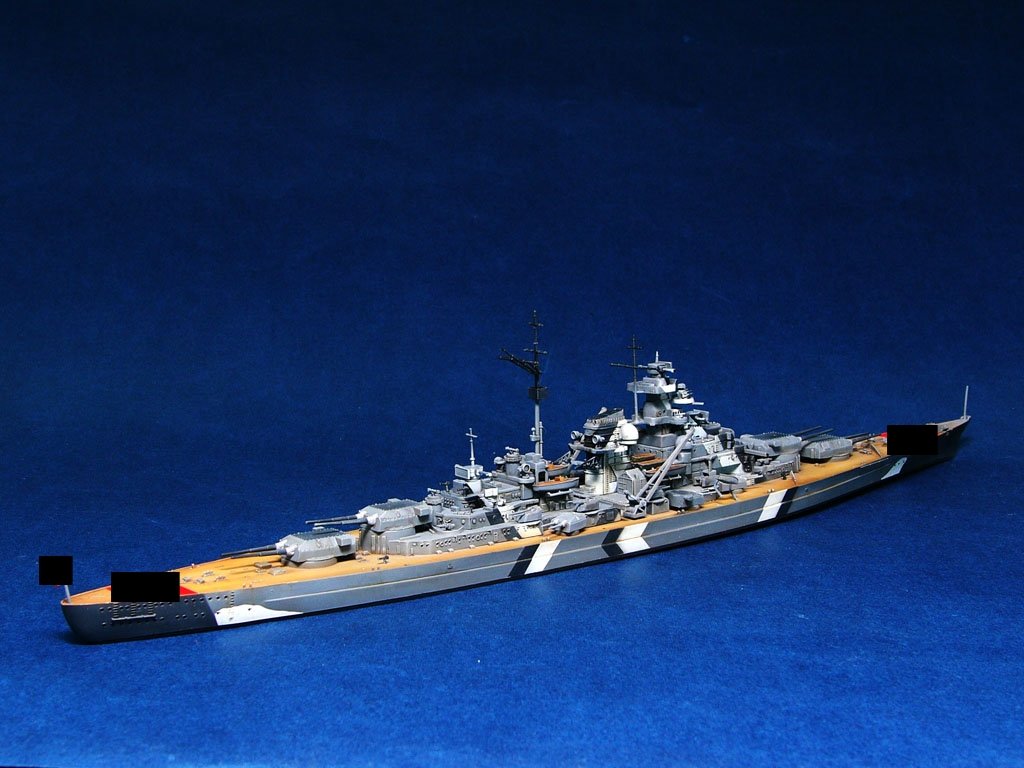Trumpeter 05711 Germany Bismarck Battleship 1941 1/700 – Bild 3