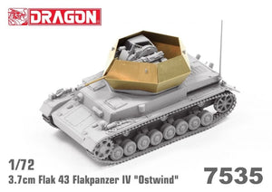 Dragon 7535 3.7cm FlaK 43 Flakpanzer IV &amp;quot;Ostwind&amp;quot; 1/72 – imagen 6