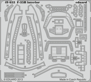Eduard 49653 F-35B interior S. A. KITTY HAWK 1/48 – Bild 2