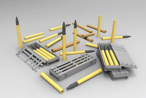 Gecko Models 16GM0014 Coffret de munitions Pak 40 de 7,5 cm allemand avec obus, échelle 1/16 – image 5
