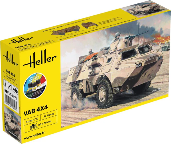 Heller 56898 VAB 4x4 - Starter Kit 1/72