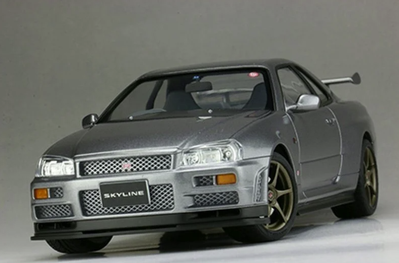 Fujimi 04666 Skyline GT-R V-specII Nur w/Nismo Front Aero Bumper BNR34 1/24 – Bild 2