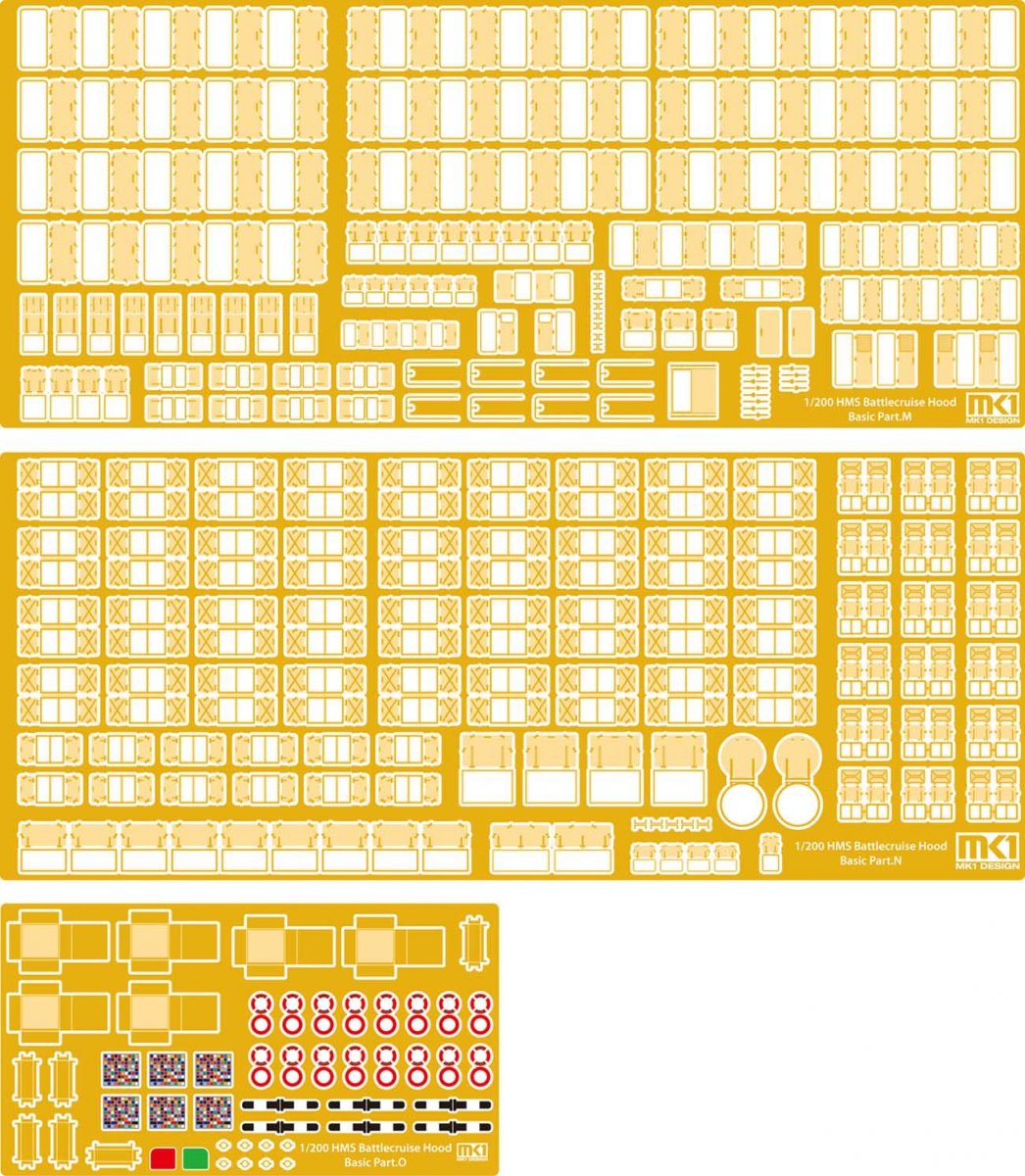 MK1 Design MD-20016 HMS Hood Value Pack 1/200 – Bild 5