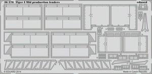 Eduard 36276 Tiger I Mid production fenders Dragon