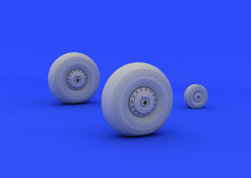 Eduard 672025 Lancaster wheels 1/72 (AIRFIX) – Bild 2