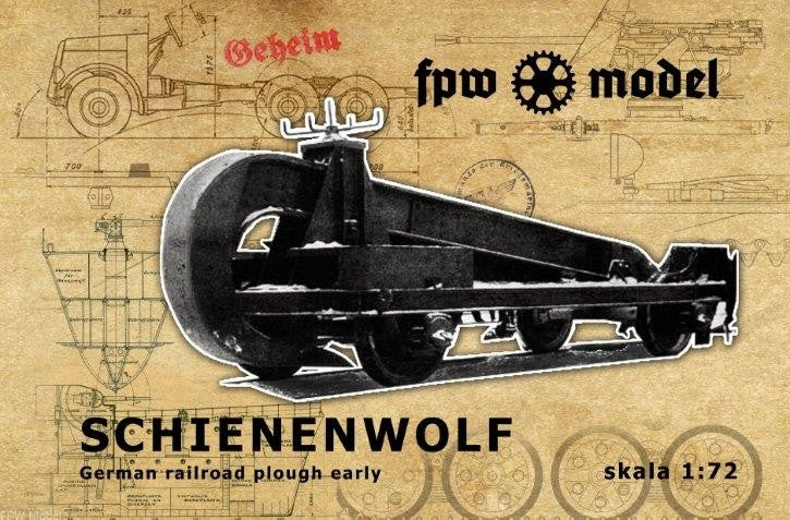 FPW Modèle 72005 Schienenwolf (première version) 1/72