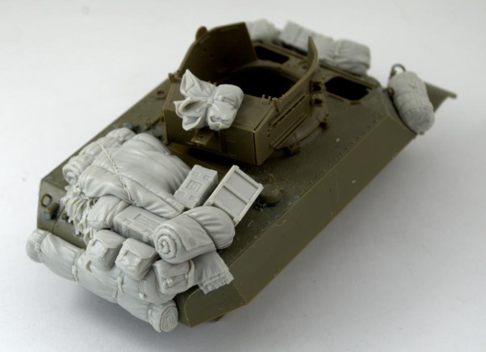 Panzer Art RE35-471 Stowage set for M3A3 “Stuart” V (British Army) 1/35 – zdjęcie 3