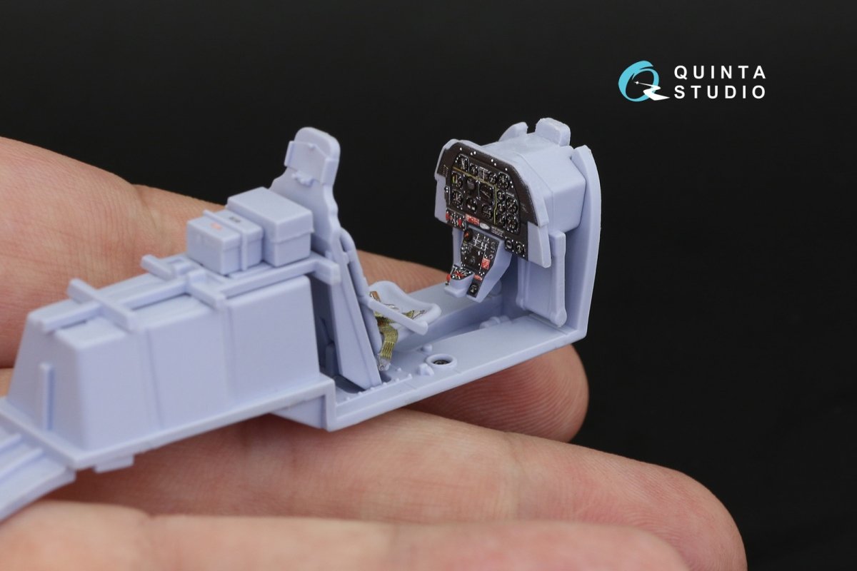 Quinta Studio QD48254 P-51D Late 3D-Printed &amp;amp; coloured Interior on decal paper ( Airfix ) 1/48 – zdjęcie 7