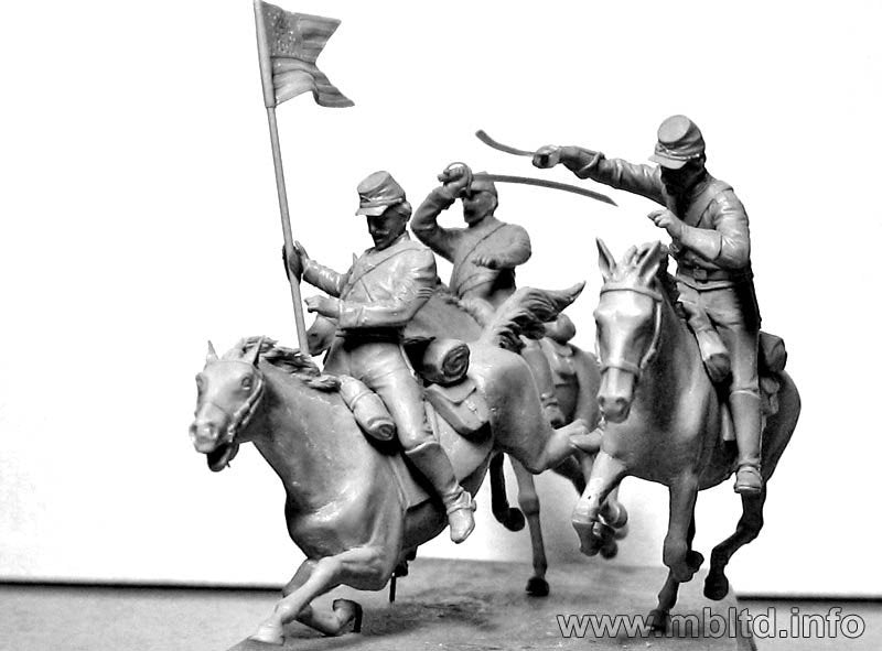 Master Box 3550 8e régiment de cavalerie de Pennsylvanie (Bataille de Chancellorsville, 1863) (1/35) – image 3