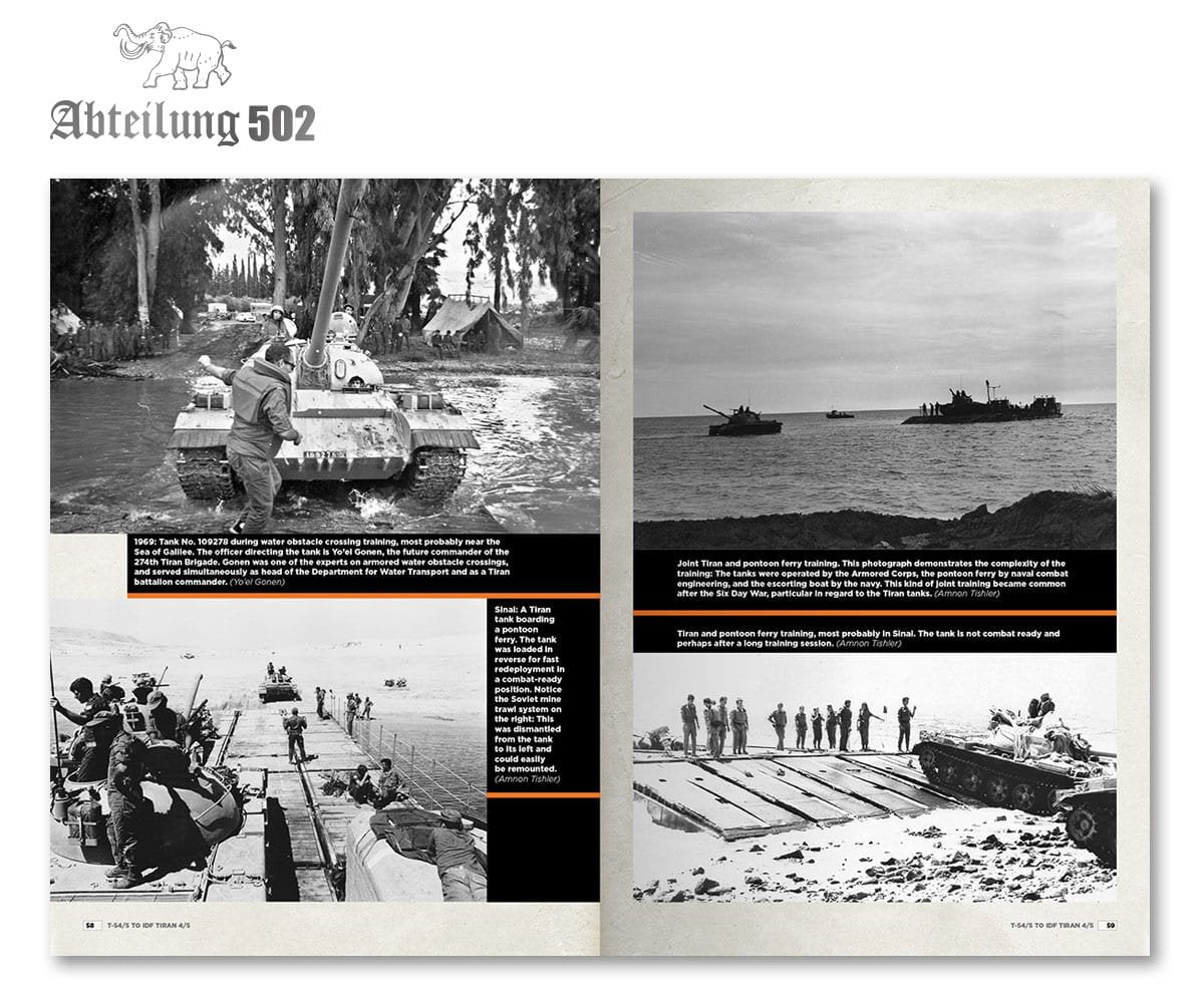502 Abteilung ABT607 T-54/5 TO IDF TIRAN 4/5 THE BIRTH OF A BASTARD TANK – imagen 6
