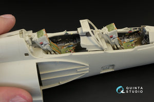 Quinta Studio QD32014 Mirage 2000B-5 (2000-5BGM Mk2) 3D-Printed &amp;amp; coloured Interior on decal paper (for Kitty Hawk kit) 1/32 – Bild 6