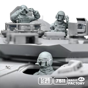 Magic Factory 7511 Modern U.S. Army Combat Vehicle Crew Set (2020s) 1/35 – zdjęcie 4