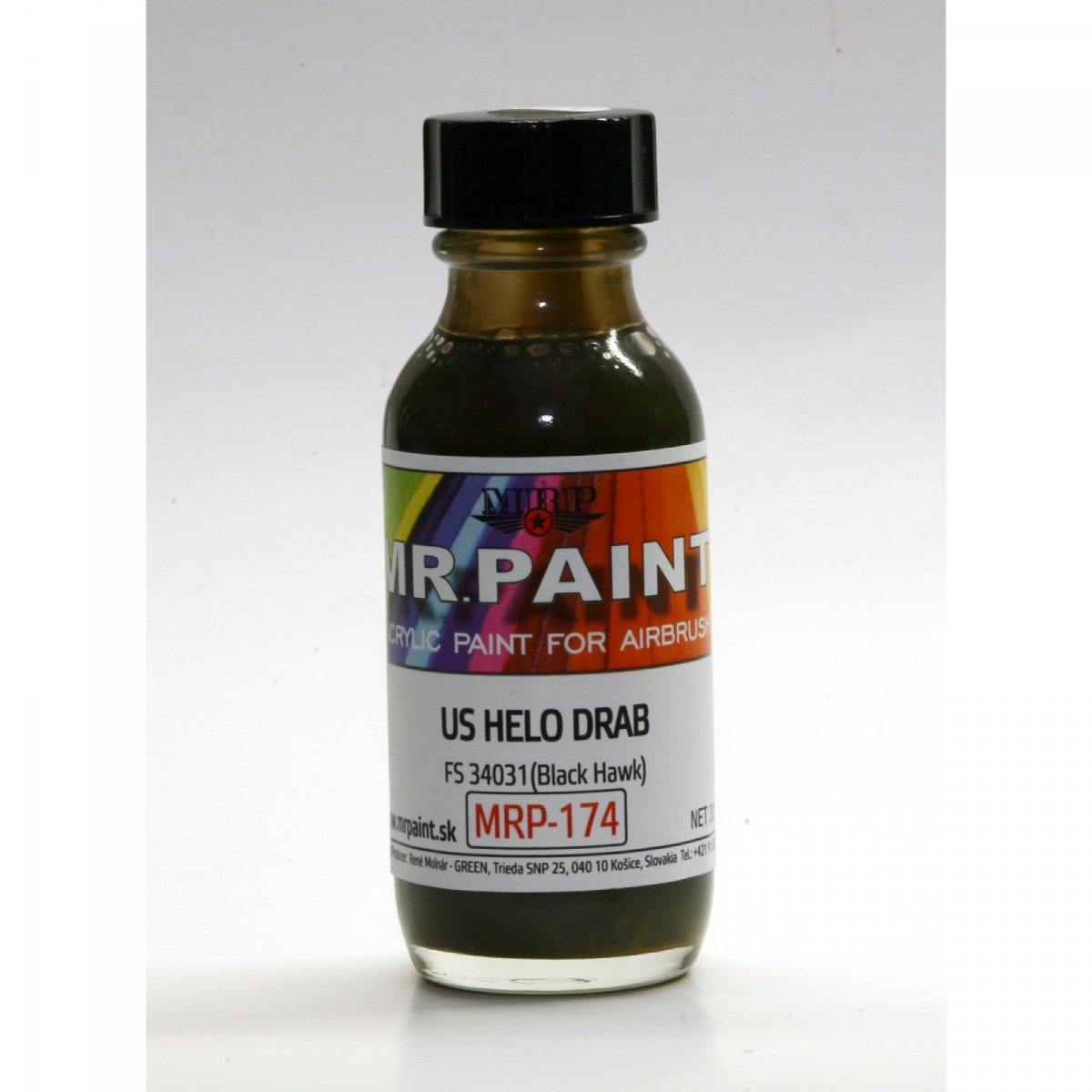 MR. Paint MRP-174 US HELO DRAB UH-60 Black Hawk 30ml – Bild 2