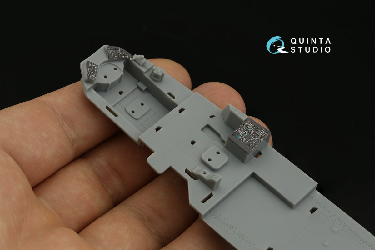 Quinta Studio QDS-48406 Mi-24 Nato Hind 3D-Printed &amp;amp; coloured Interior on decal paper (Trumpeter)(Small version) 1/48 – Bild 12