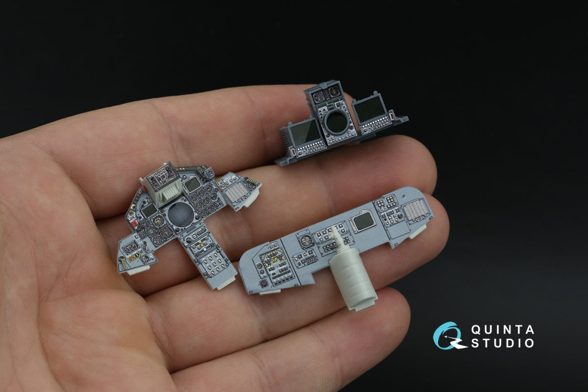 Quinta Studio QD+32263 Tornado GR.1 3D-Printed &amp; coloured Interior on decal paper (Revell) (with 3D-printed resin parts) 1/32