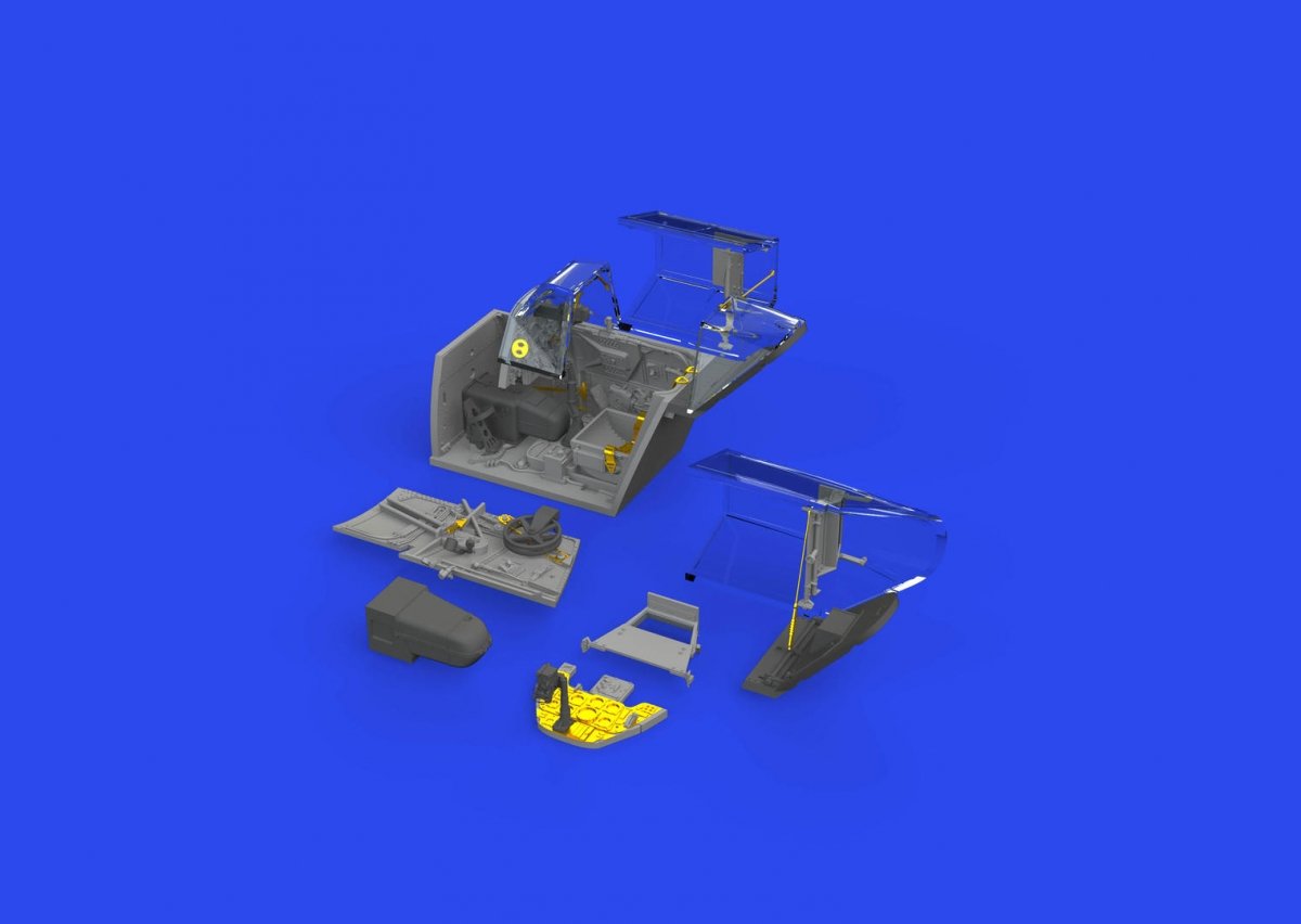 Maquette Eduard 648843 Bf 109G-6 cockpit (impression Eduard 1/48) – image 2