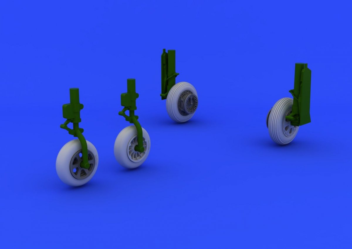 Eduard 648235 F-86F wheels 1/48 (HASEGAWA) – Bild 2