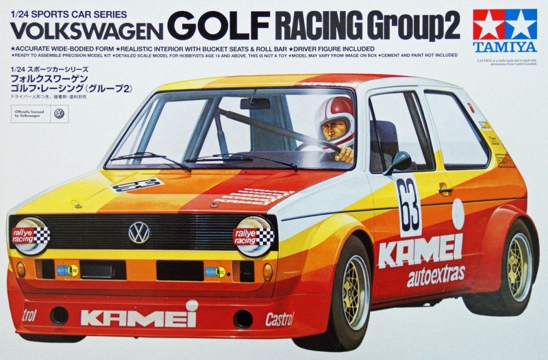 Tamiya 24008 VW Volkswagen Golf MK1 Rabbit 1/24