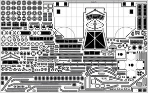 Pontos 22001F2 BISMARCK 1941 Detail Up Set Basic Ver.2 1/200 – immagine 6