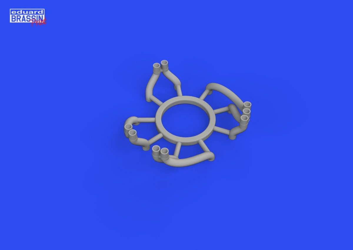 Eduard 672298 FM-2 exhaust PRINT ARMA HOBBY 1/72 – immagine 3