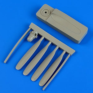 Quickboost QB48662 F4U-5 Corsair propeller w/tool ​​Hobby Boss 1/48