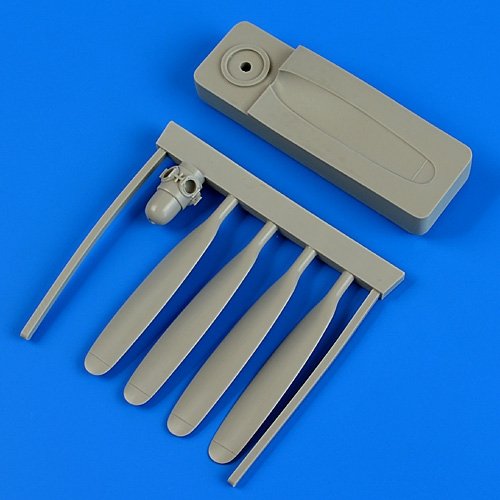 Quickboost QB48662 F4U-5 Corsair propeller w/tool ​​Hobby Boss 1/48
