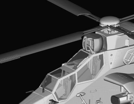 Hobby Boss 87210 French Army Eurocopter EC-665 Tiger HAP 1/72 – imagen 6