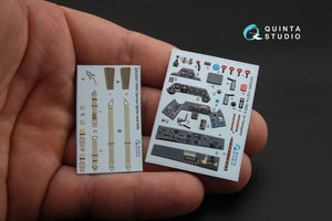 Quinta Studio QD32061 FW 190D-9 3D-Printed &amp;amp; coloured Interior on decal paper (for Hasegawa kit) 1/32 – imagen 2