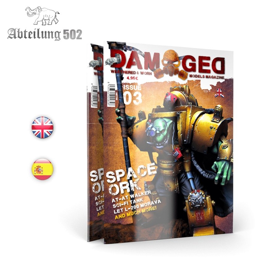 ABTEILUNG 502 ABT705 - Damaged Issue 03 - Weathered &amp;amp; Worn Models Magazine