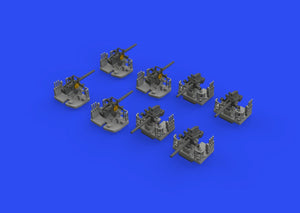 Eduard 653008 5&amp;quot;/25 caliber gun Mk.10 PRINT 1/350 – zdjęcie 3
