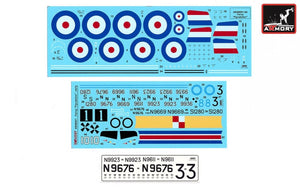 Armory Models 48001 Fairey Flycatcher British interwar FAA Fighter, early version, w/ Jaguar-III engine 1/48 – imagen 16