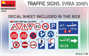 Miniart 35648 TRAFFIC SIGNS. SYRIA 2010’s 1/35 – imagen 3