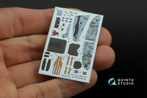 Quinta Studio QD48249 Su-25 3D-Printed &amp;amp; coloured Interior on decal paper (Zvezda) 1/48 – Bild 9