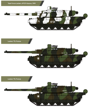 Academy 13427 French Army Char Leclerc 1/72 – imagen 6