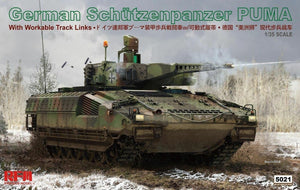 Maquette Rye Field 5021, char allemand Schutzenpanzer Puma, échelle 1/35
