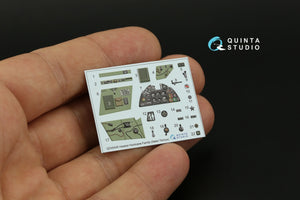 Quinta Studio QD48446 Hurricane family 3D-Printed coloured Interior on decal paper (Italeri/Tamiya) 1/48 – immagine 3
