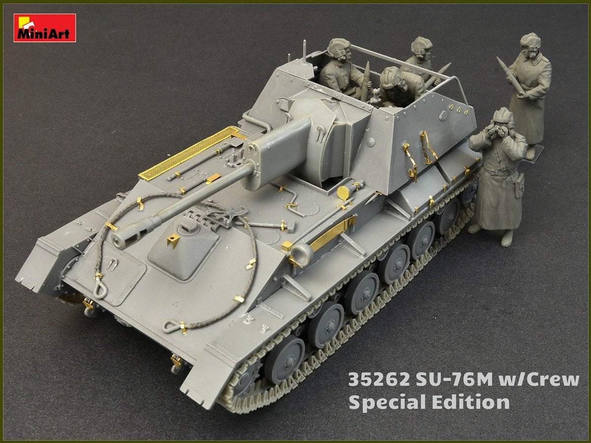 MiniArt 35262 SU-76M w/Crew SPECIAL EDITION 1/35 – Bild 2