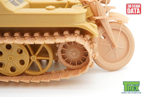T-Rex Studio TR85060 Kettenkaraftrad Winterkette w/Sprockets, Wheels Type 2 1/35 – zdjęcie 2