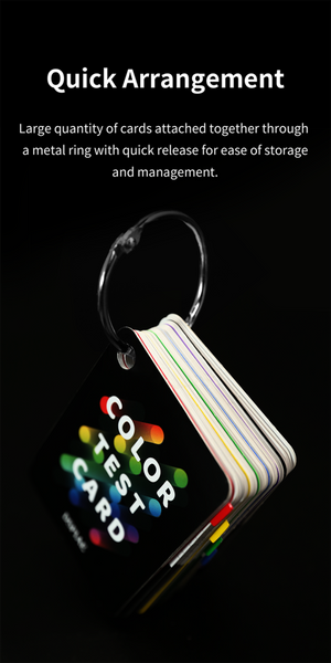DSPIAE CC-01 Color Test Card Keychain Model Tool – zdjęcie 5