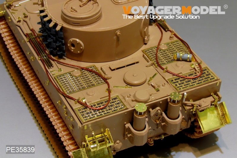 Maquette Voyager PE35839 Tigre I allemand de la Seconde Guerre mondiale, Groupe « Fehrmann » (pour RFM 5005), échelle 1/35 – image 4