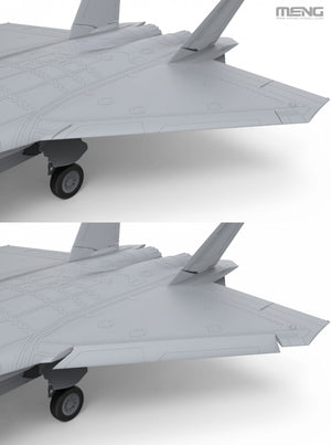 Meng LS-002 Chinese J-20 Stealth Fighter 1/48 – Bild 10