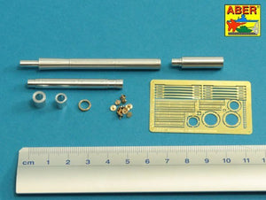 Aber 35L-145 125mm 2A46M-5 Barrel for Russian Tank T-90 T-90A 1/35 – immagine 2