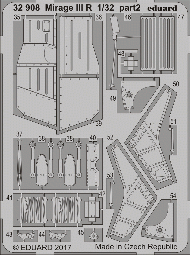 Eduard 32908 Mirage III R ITALERI 1/32 – Bild 2